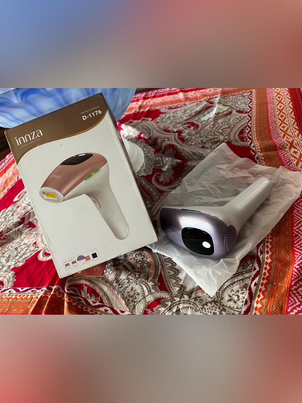 D-1176 purple Handheld IPL Hair Removal Device